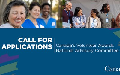 Canada’s Volunteer Awards is recruiting members for its National Advisory Committee